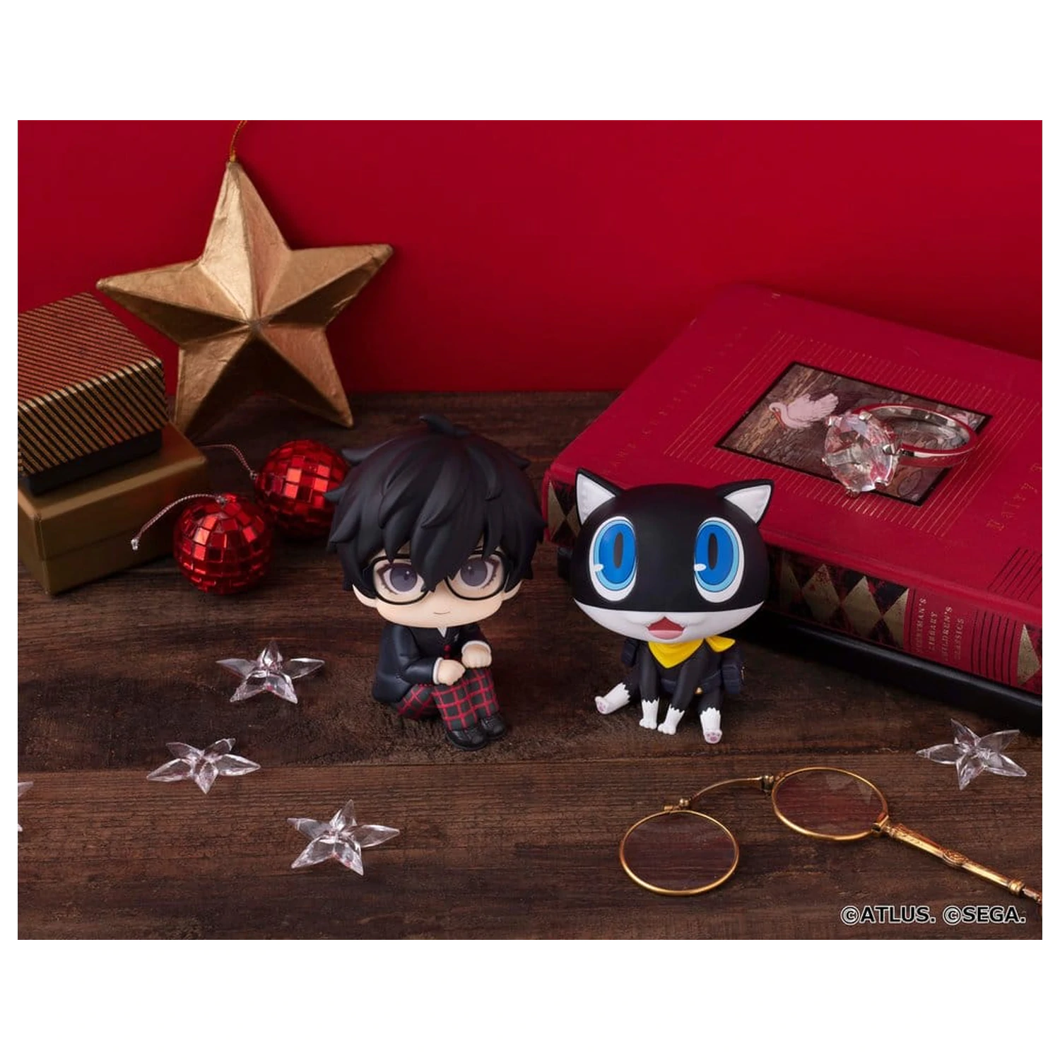 Persona 5 the Royal Look Up PVC Figuren 2er-Pack Hero & Morgana 11 cm (mit Geschenk) Produktfoto