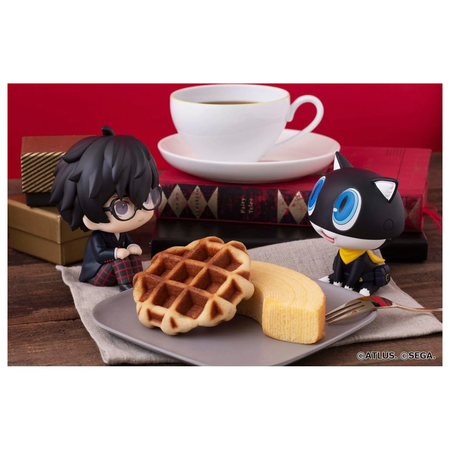 Persona 5 the Royal Look Up PVC Figuren 2er-Pack Hero & Morgana 11 cm (mit Geschenk) Produktfoto