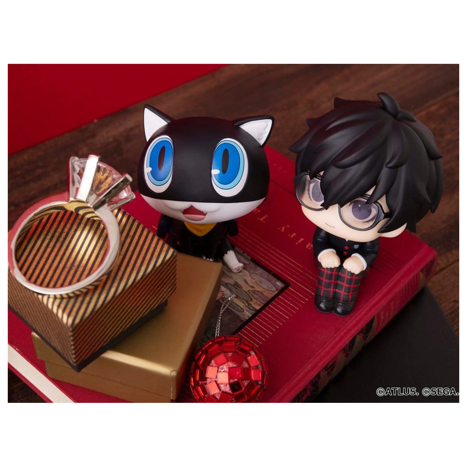 Persona 5 the Royal Look Up PVC Figuren 2er-Pack Hero & Morgana 11 cm (mit Geschenk) Produktfoto