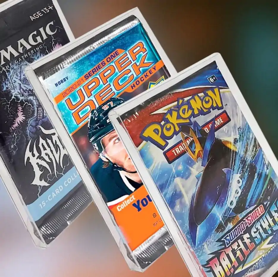 PET Protektoren 10er-Pack für Booster, Magic, Yu-Gi-Oh Cards Produktfoto