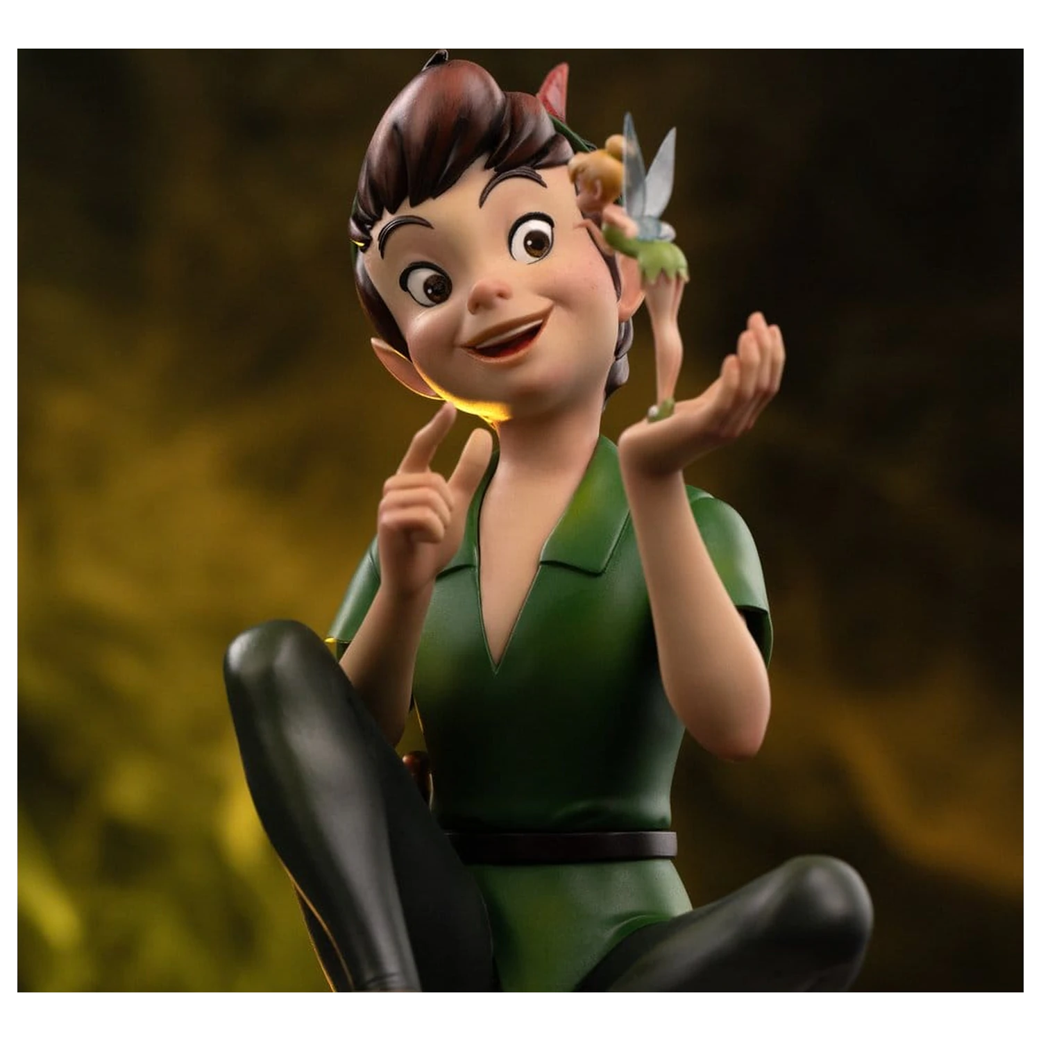 Peter Pan (1953) Art Scale Statue 1/10 Peter Pan & Tinkerbell 23 cm Produktfoto