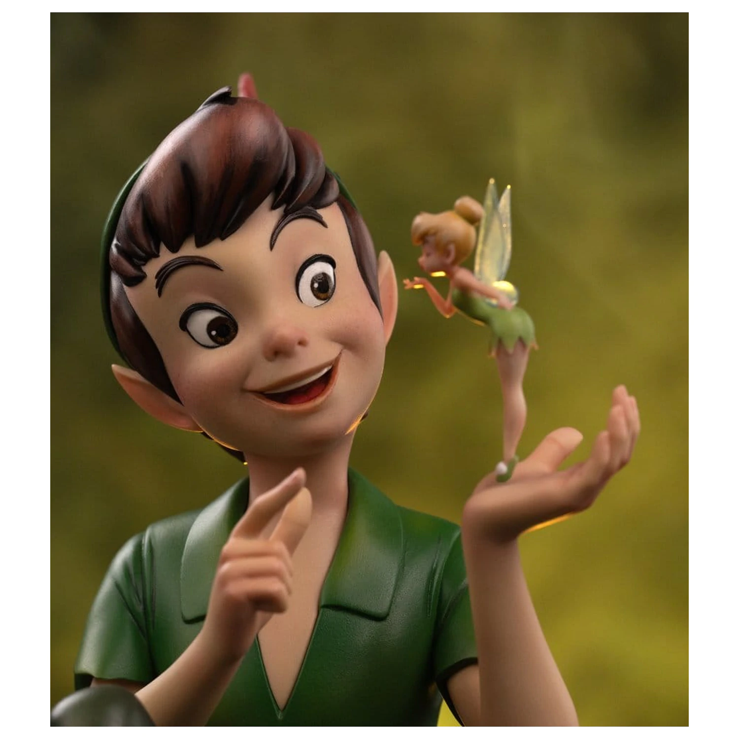 Peter Pan (1953) Art Scale Statue 1/10 Peter Pan & Tinkerbell 23 cm Produktfoto