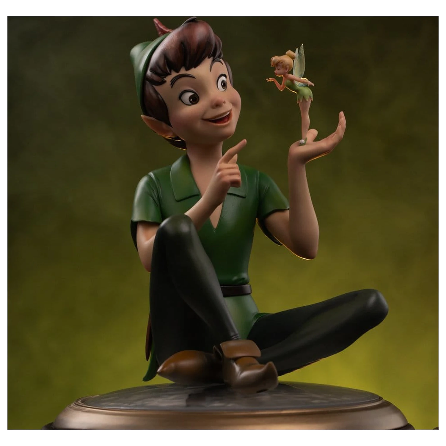 Peter Pan (1953) Art Scale Statue 1/10 Peter Pan & Tinkerbell 23 cm Produktfoto