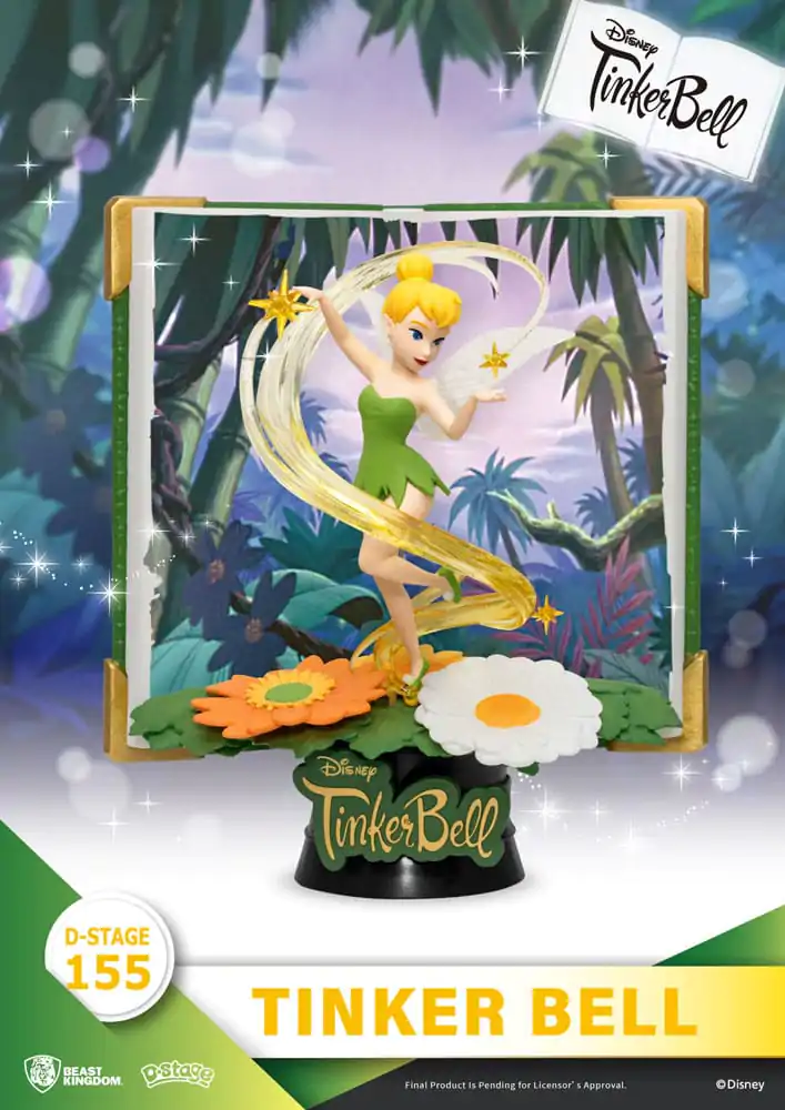 Peter Pan Book Series D-Stage PVC Diorama Tinkerbell 15 cm termékfotó