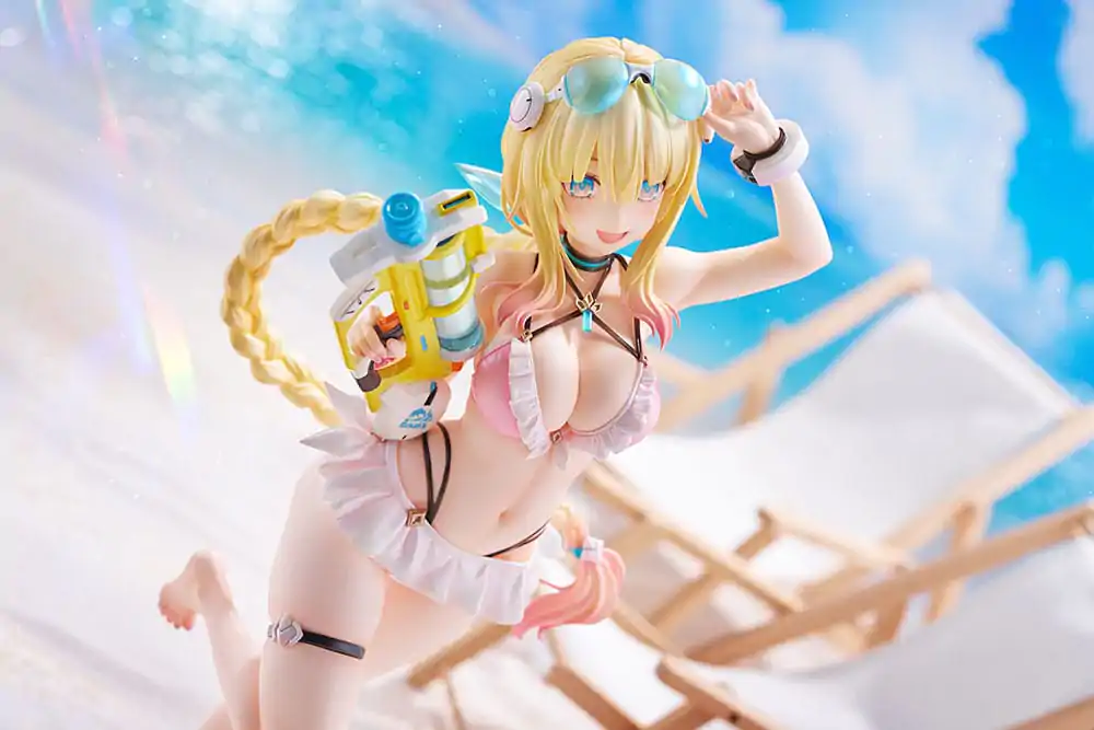 Phantasy Star Online PVC Statue 1/7 es Akhtal Summer Vacation 24 cm Produktfoto
