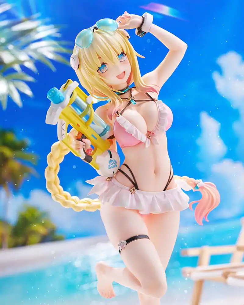 Phantasy Star Online PVC Statue 1/7 es Akhtal Summer Vacation 24 cm Produktfoto