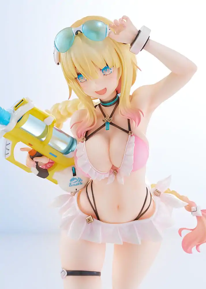 Phantasy Star Online PVC Statue 1/7 es Akhtal Summer Vacation 24 cm Produktfoto