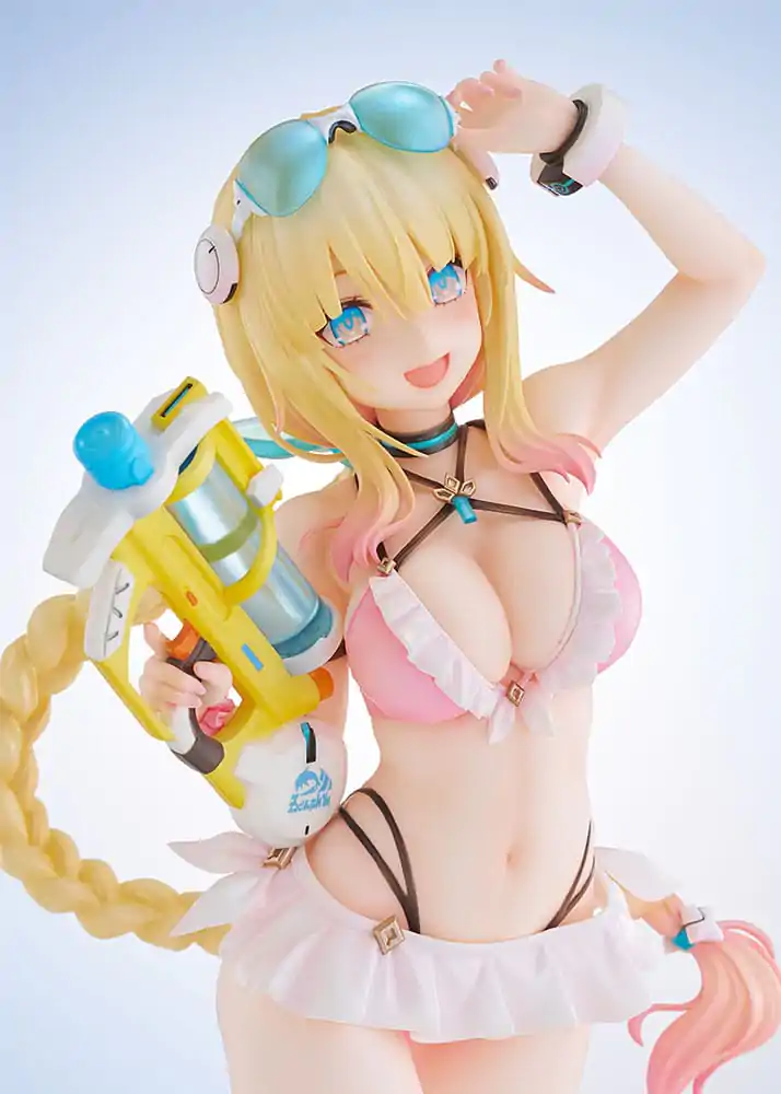 Phantasy Star Online PVC Statue 1/7 es Akhtal Summer Vacation 24 cm Produktfoto