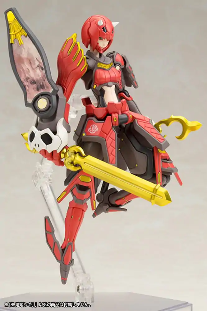 Phantasy Star Online 2 Plastic Model Kit 1/12 Vermilion Guardian Shiki 15 cm Produktfoto