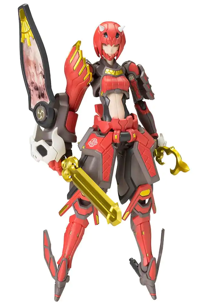 Phantasy Star Online 2 Plastic Model Kit 1/12 Vermilion Guardian Shiki 15 cm Produktfoto