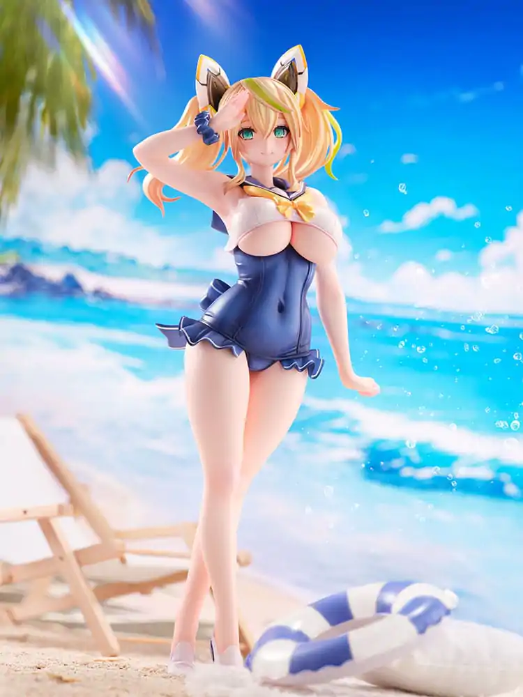 Phantasy Star Online 2 PVC Statue 1/7 Es Cool Breeze Gene - Summer Vacation 26 cm Produktfoto