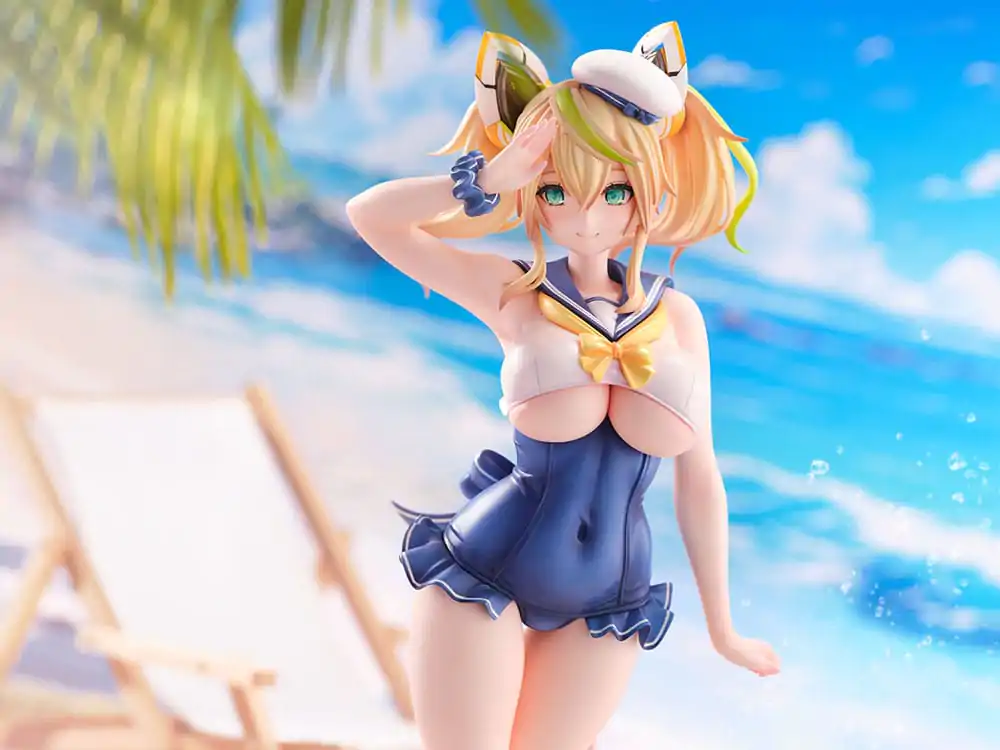 Phantasy Star Online 2 PVC Statue 1/7 Es Cool Breeze Gene - Summer Vacation 26 cm Produktfoto