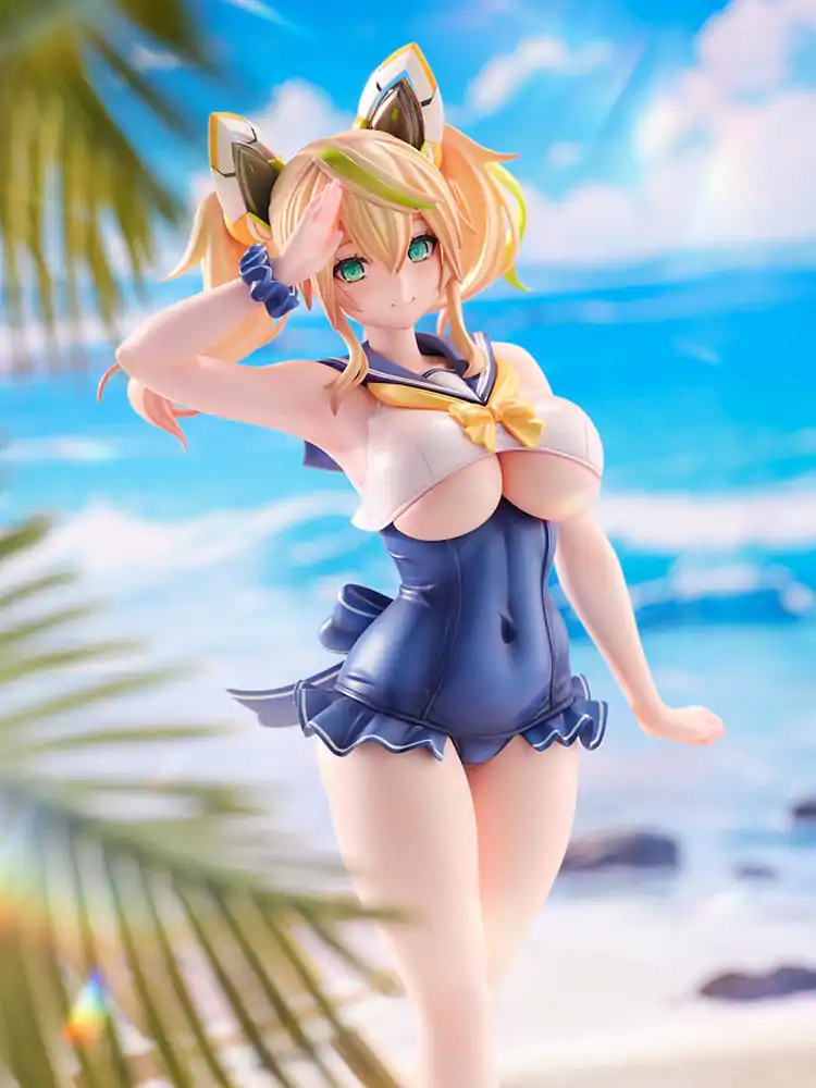 Phantasy Star Online 2 PVC Statue 1/7 Es Cool Breeze Gene - Summer Vacation 26 cm Produktfoto