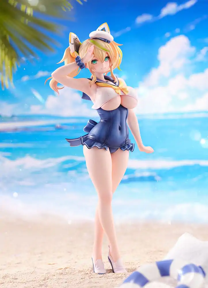 Phantasy Star Online 2 PVC Statue 1/7 Es Cool Breeze Gene - Summer Vacation 26 cm Produktfoto