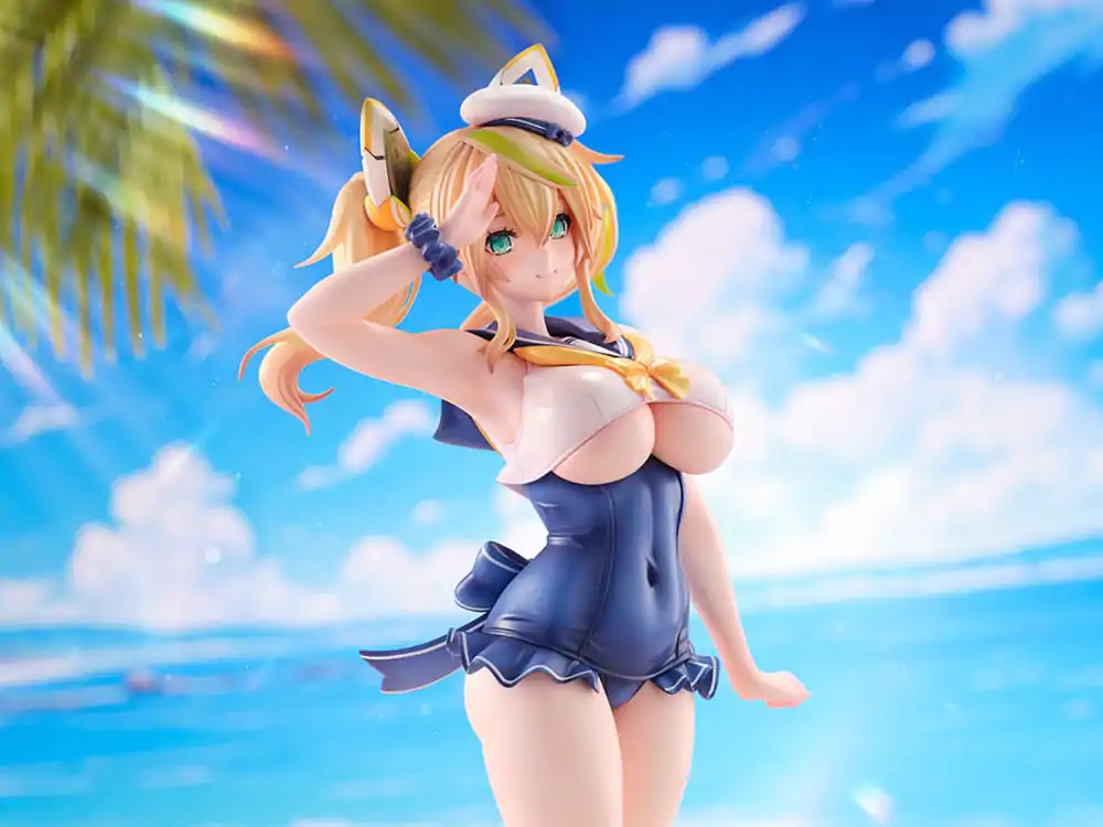 Phantasy Star Online 2 PVC Statue 1/7 Es Cool Breeze Gene - Summer Vacation 26 cm Produktfoto