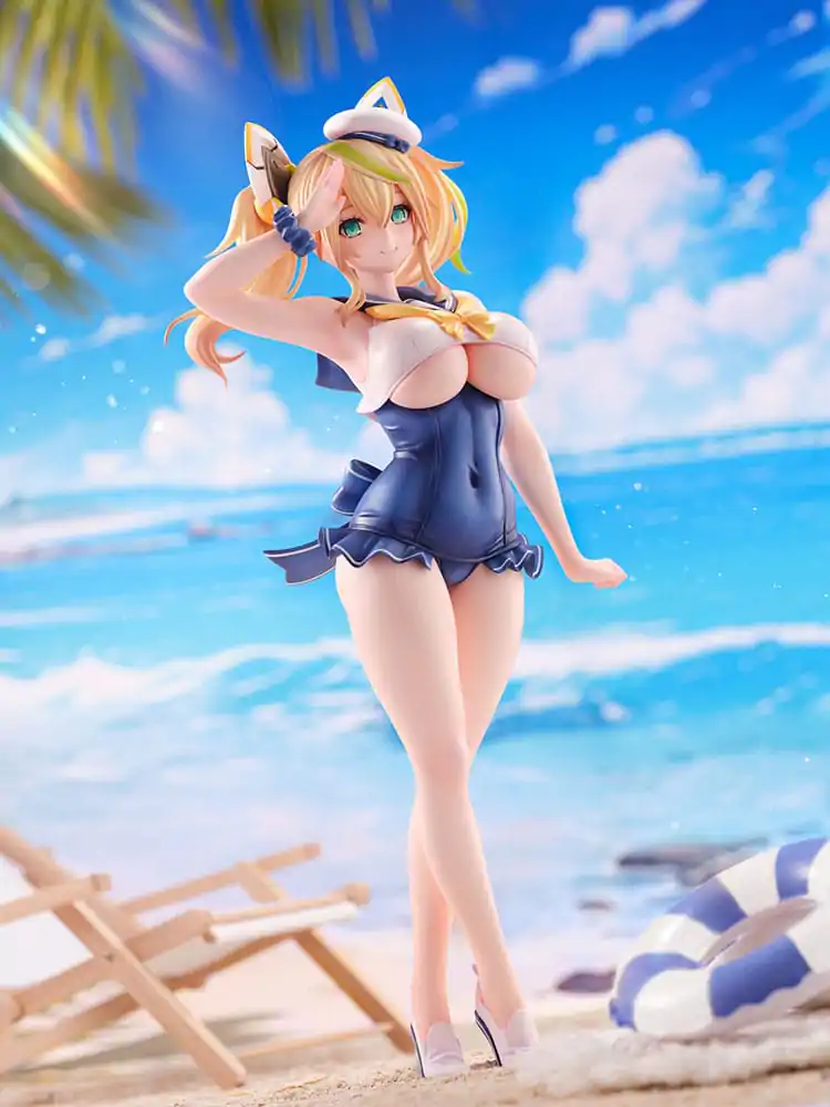 Phantasy Star Online 2 PVC Statue 1/7 Es Cool Breeze Gene - Summer Vacation 26 cm Produktfoto
