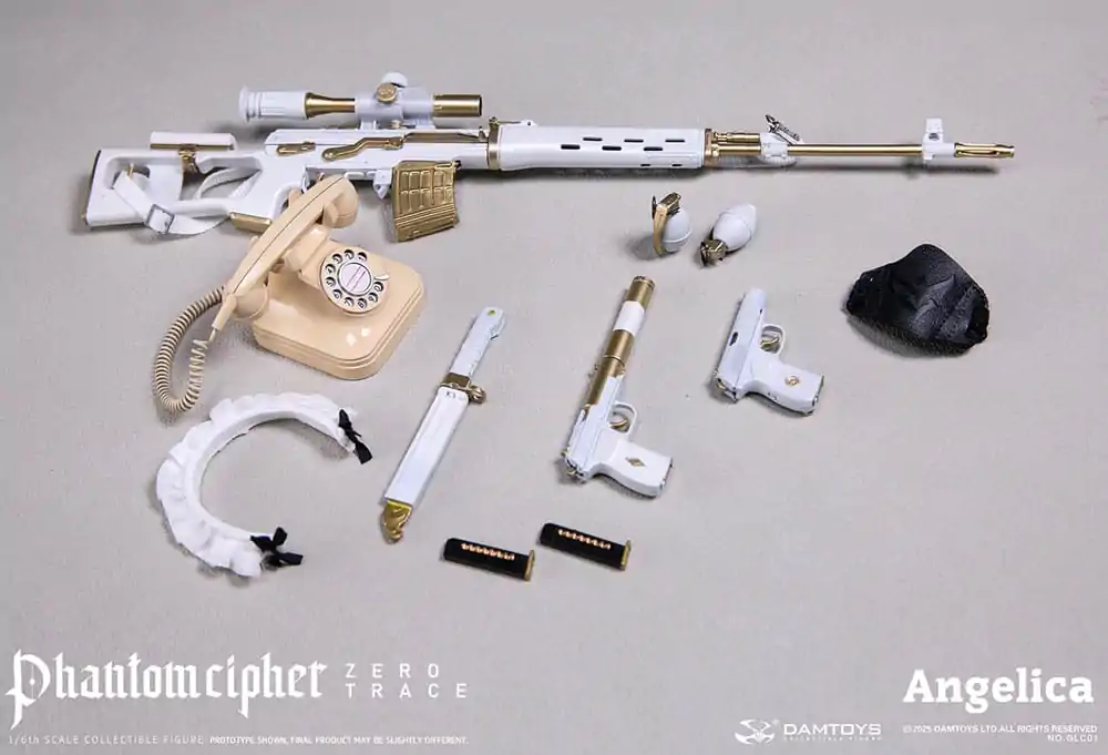 Phantom Cipher: Zero Trace Action Figur 1/6 Angelica 30 Zentimeter Produktfoto