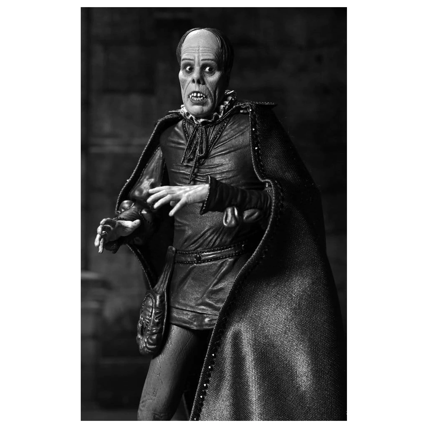 Phantom of the Opera (1925) Ultimate Actionfigur Masque of the Red Death (B&W) 18 cm Produktfoto