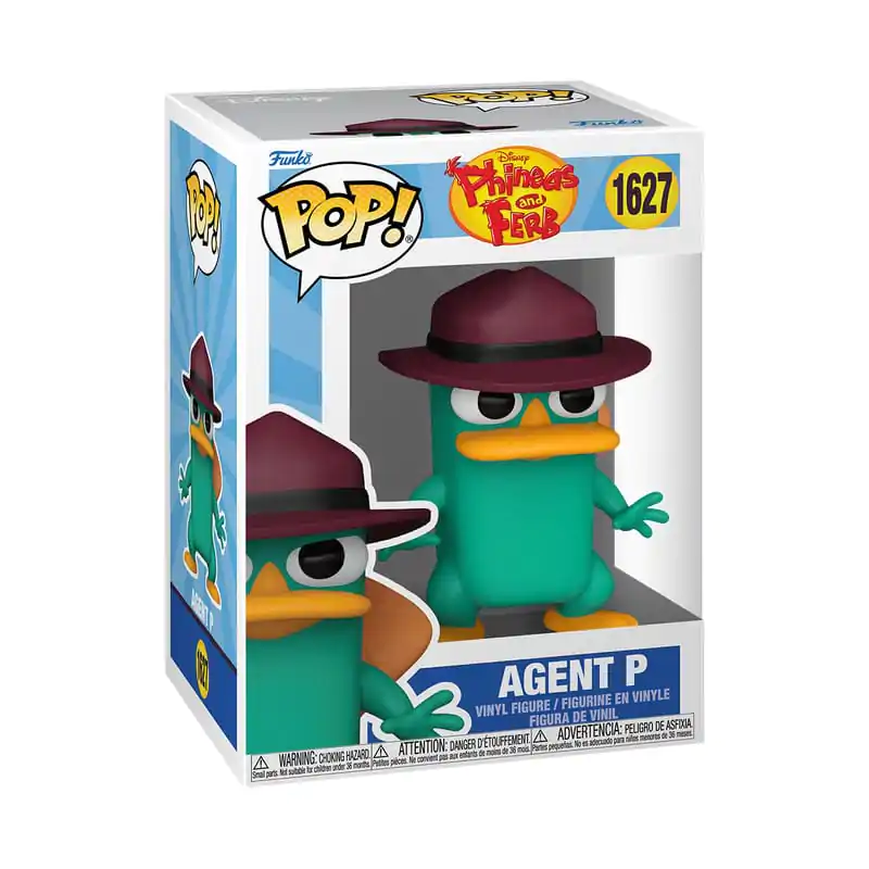 Phineas and Ferb Funko POP! Disney Vinyl Figur Agent Perry 9 cm Produktfoto