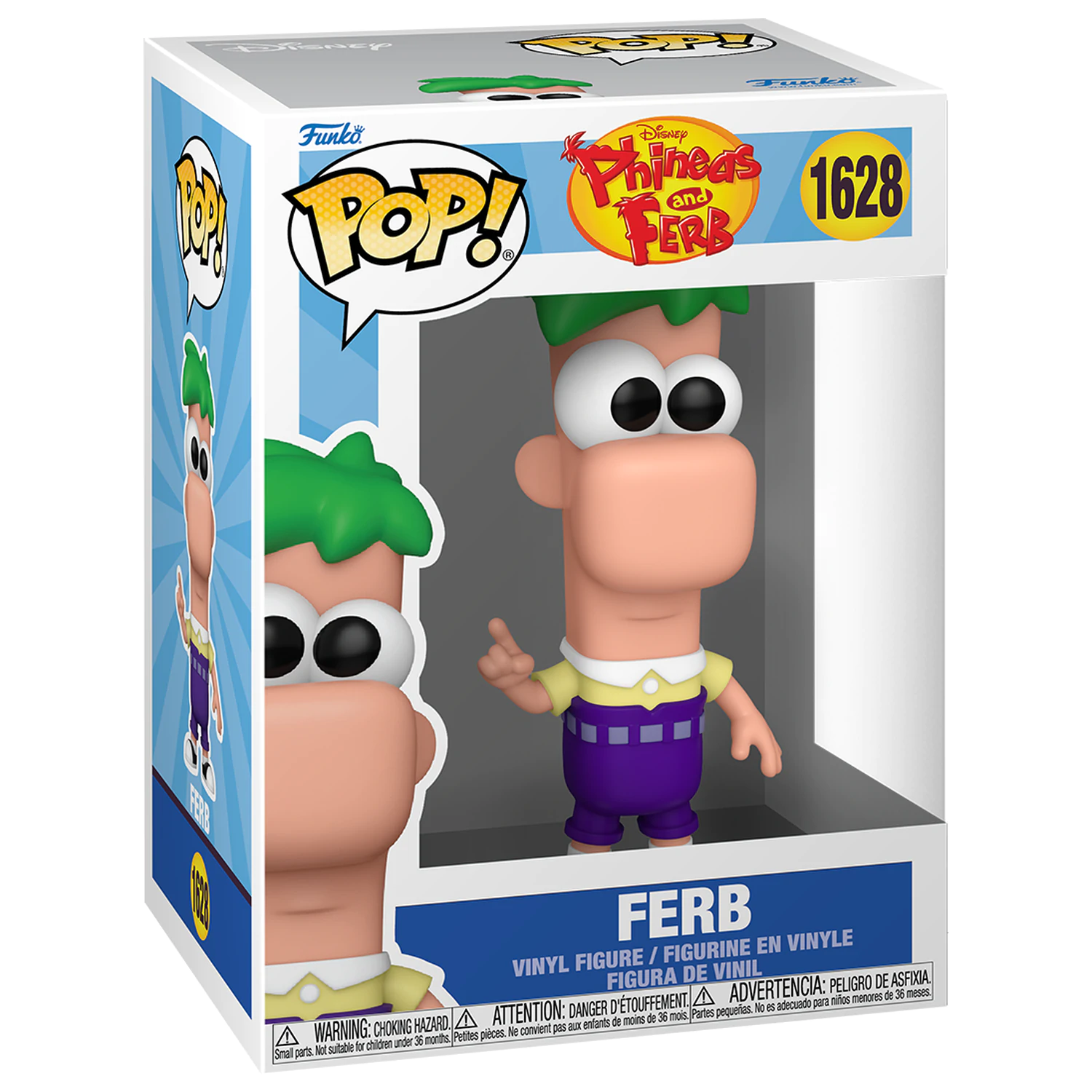 Phineas and Ferb Funko POP! Disney Vinyl Figur Ferb 9 cm Produktfoto