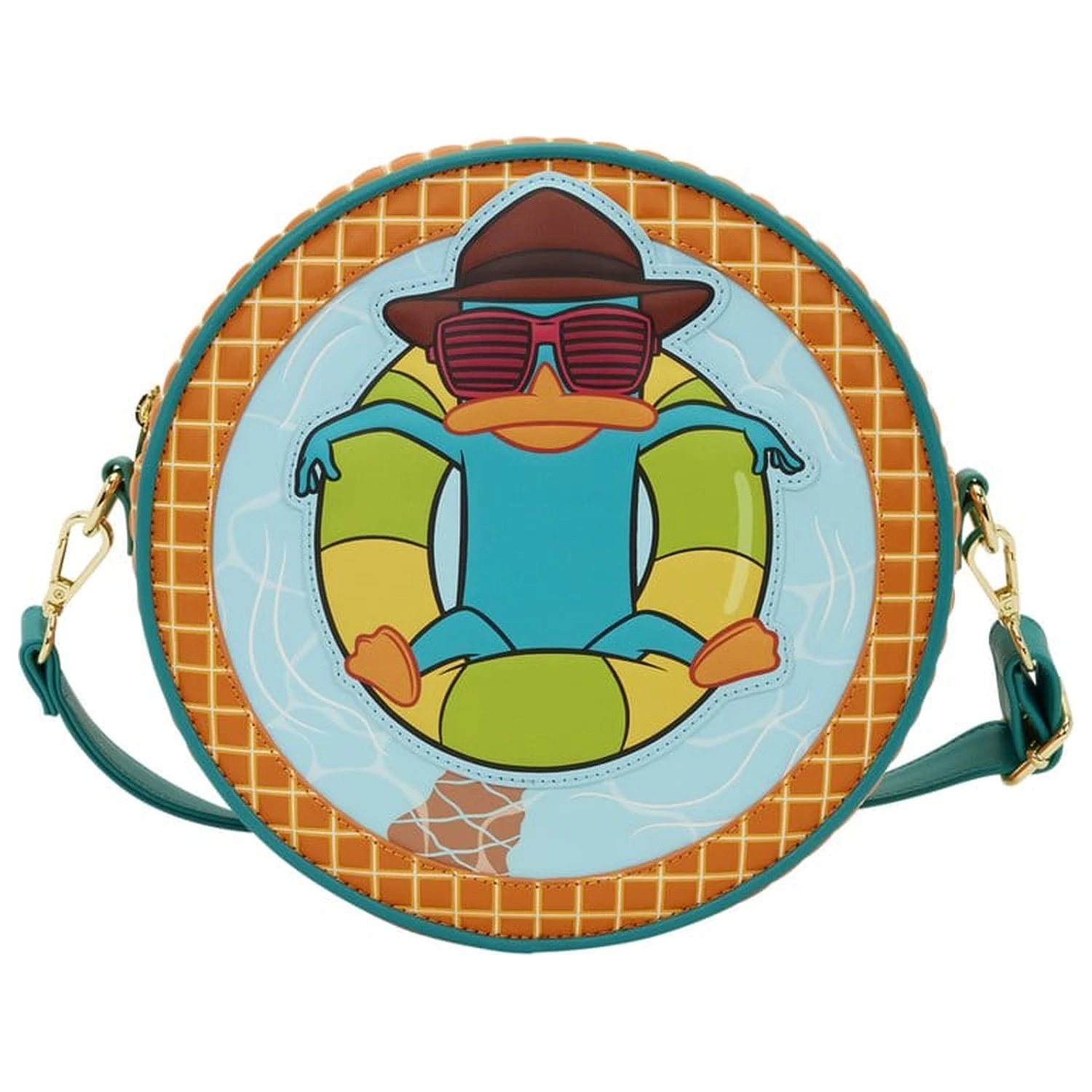 Phineas & Ferb Perry the Platypus Schwimmbecken Umhängetasche Produktfoto