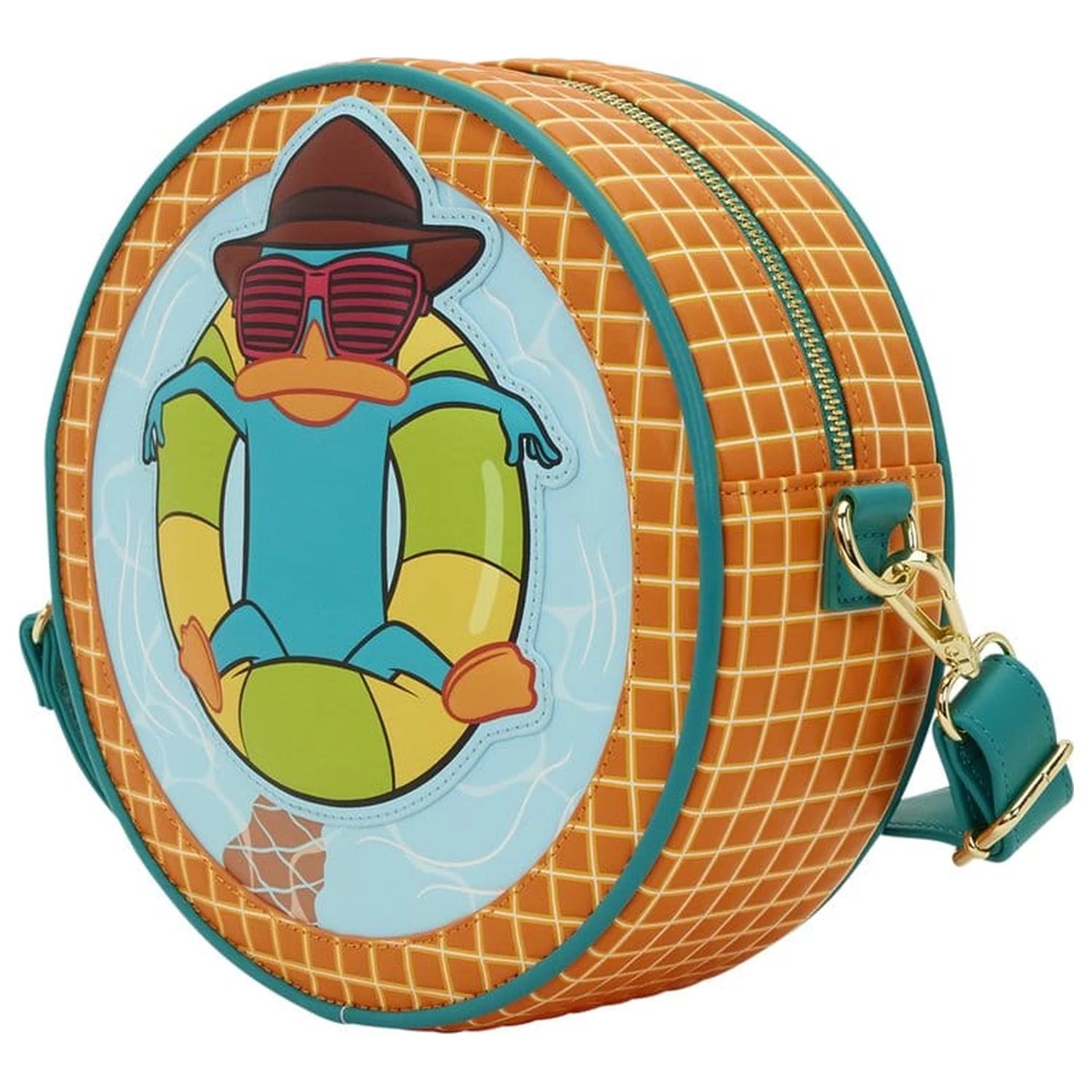 Phineas & Ferb Perry the Platypus Schwimmbecken Umhängetasche Produktfoto