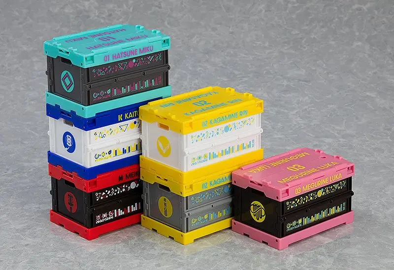 Piapro Characters Nendoroid More Zubehör-Set Design Container Hatsune Miku Ver. Produktfoto