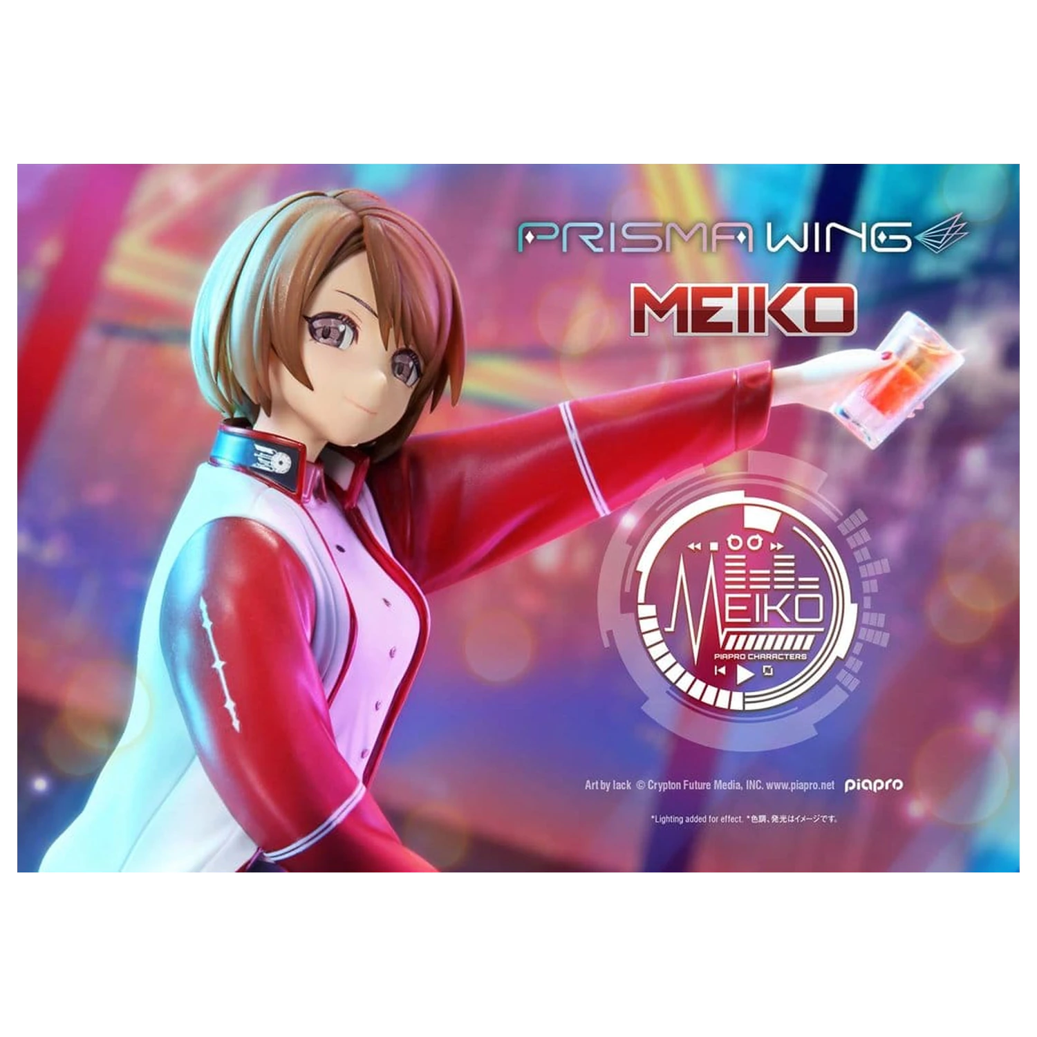 Piapro Characters Prisma Wing Statue im Maßstab 1/7 Meiko Illustration by lack 21 cm Produktfoto