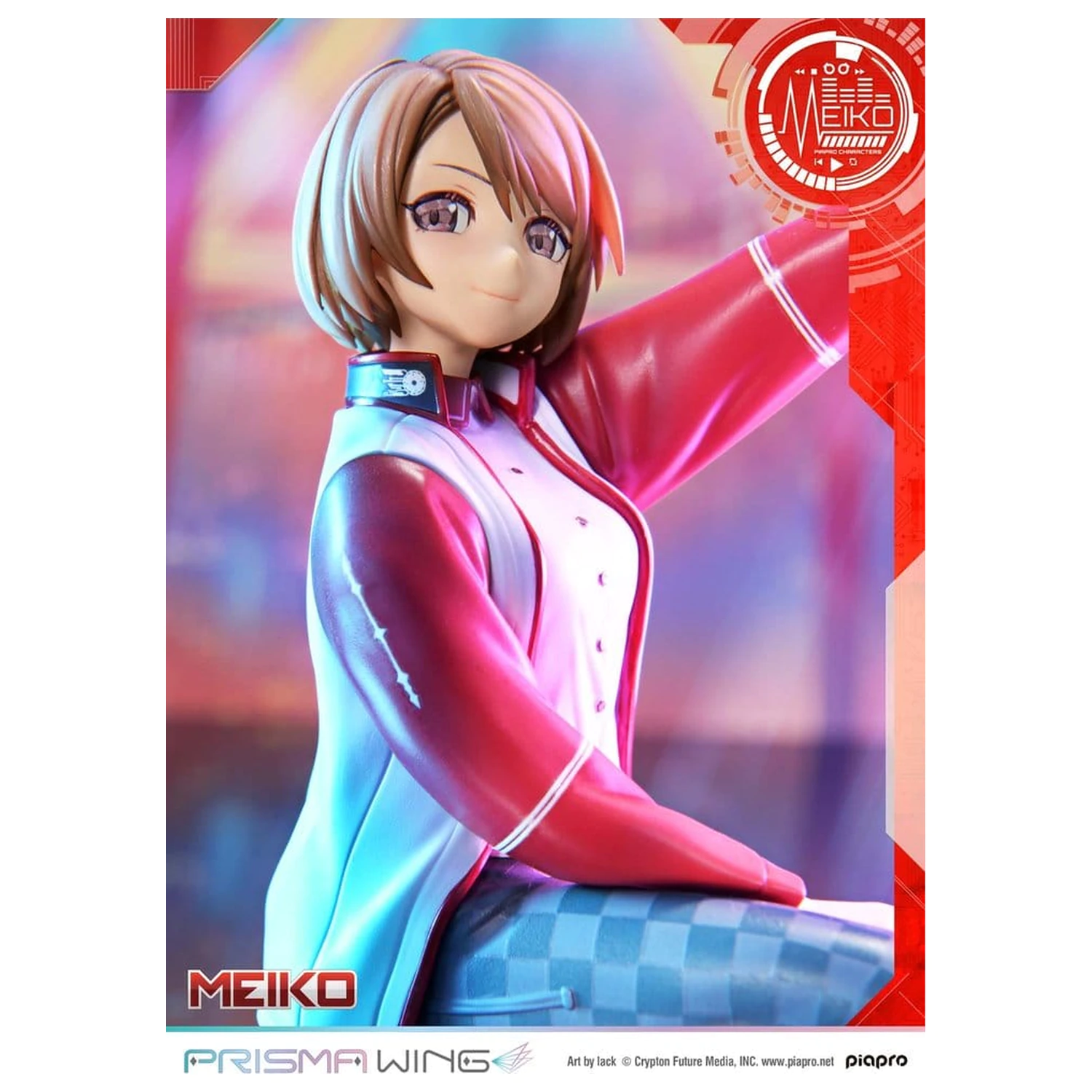 Piapro Characters Prisma Wing Statue im Maßstab 1/7 Meiko Illustration by lack 21 cm Produktfoto