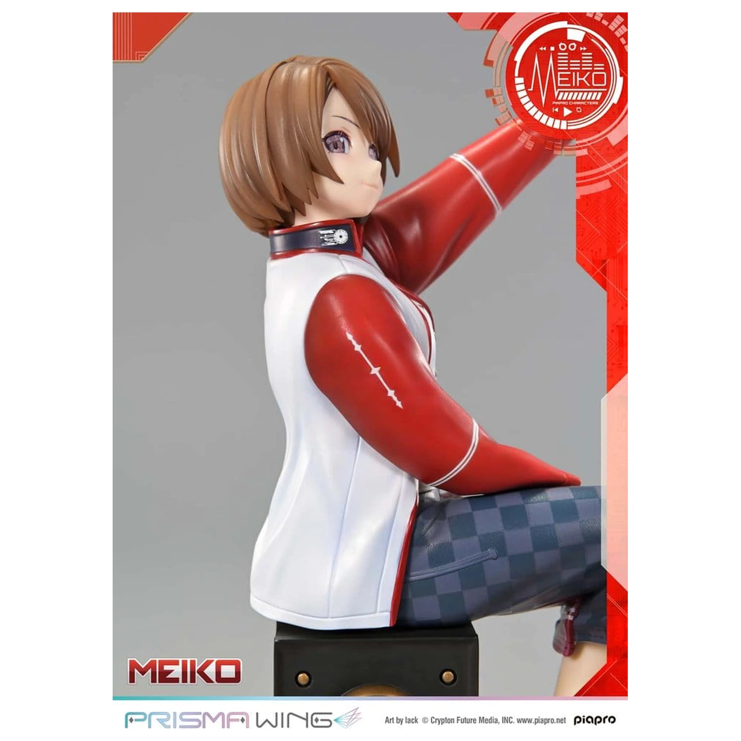 Piapro Characters Prisma Wing Statue im Maßstab 1/7 Meiko Illustration by lack 21 cm Produktfoto