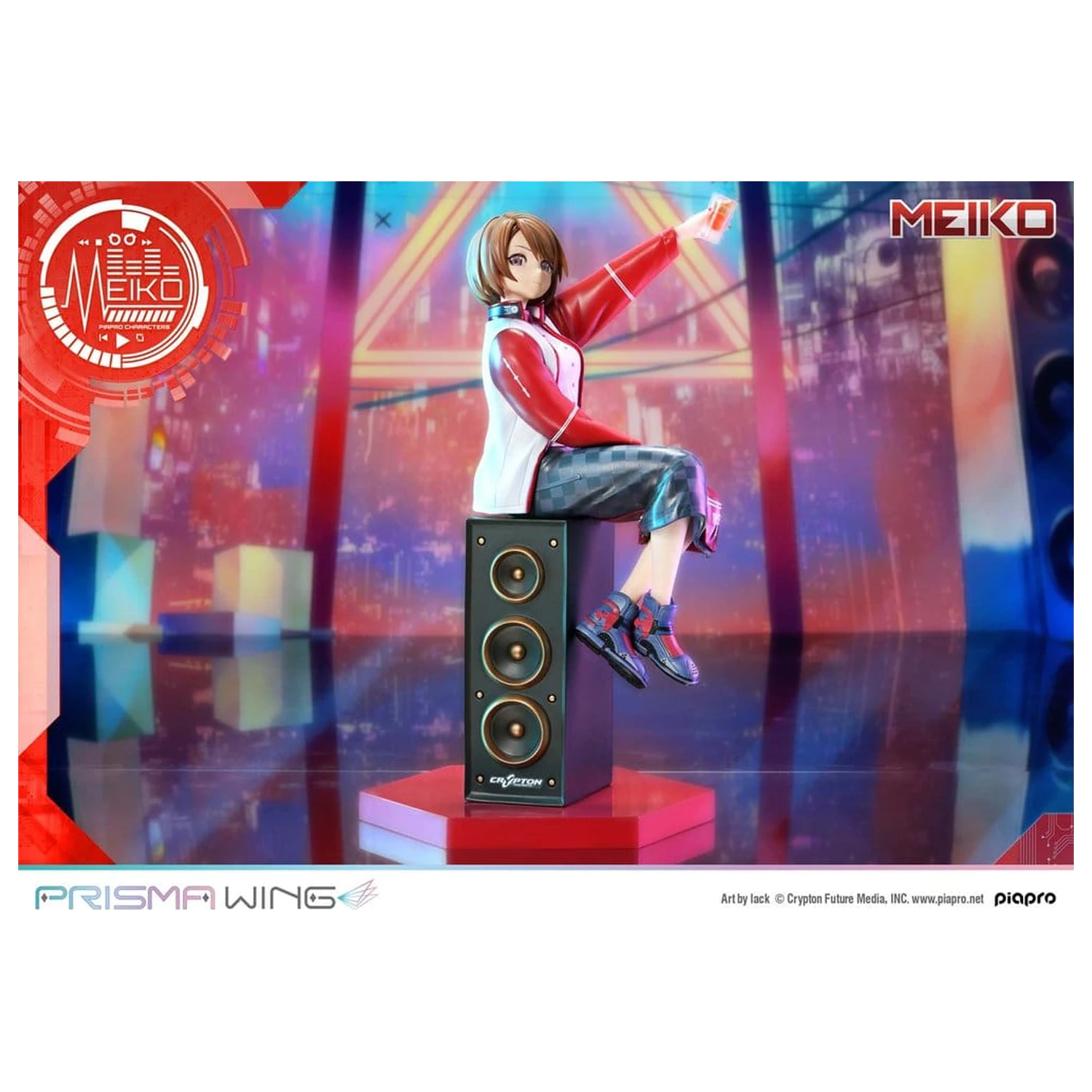 Piapro Characters Prisma Wing Statue im Maßstab 1/7 Meiko Illustration by lack 21 cm Produktfoto