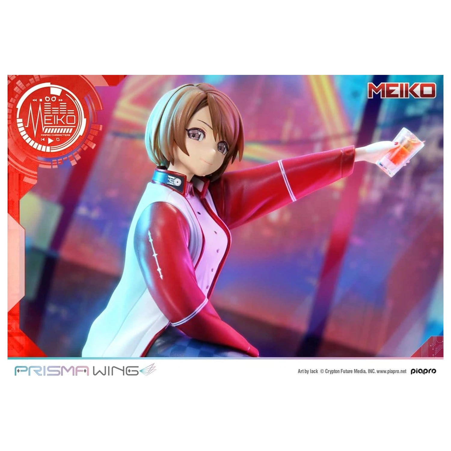 Piapro Characters Prisma Wing Statue im Maßstab 1/7 Meiko Illustration by lack 21 cm Produktfoto
