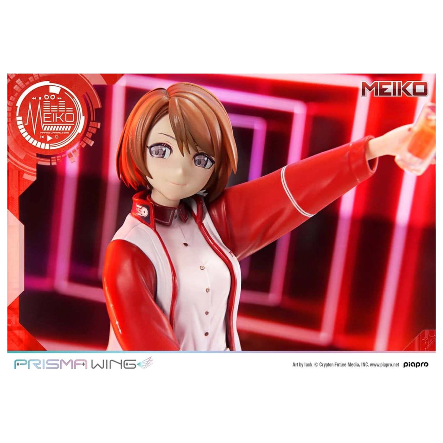 Piapro Characters Prisma Wing Statue im Maßstab 1/7 Meiko Illustration by lack 21 cm Produktfoto