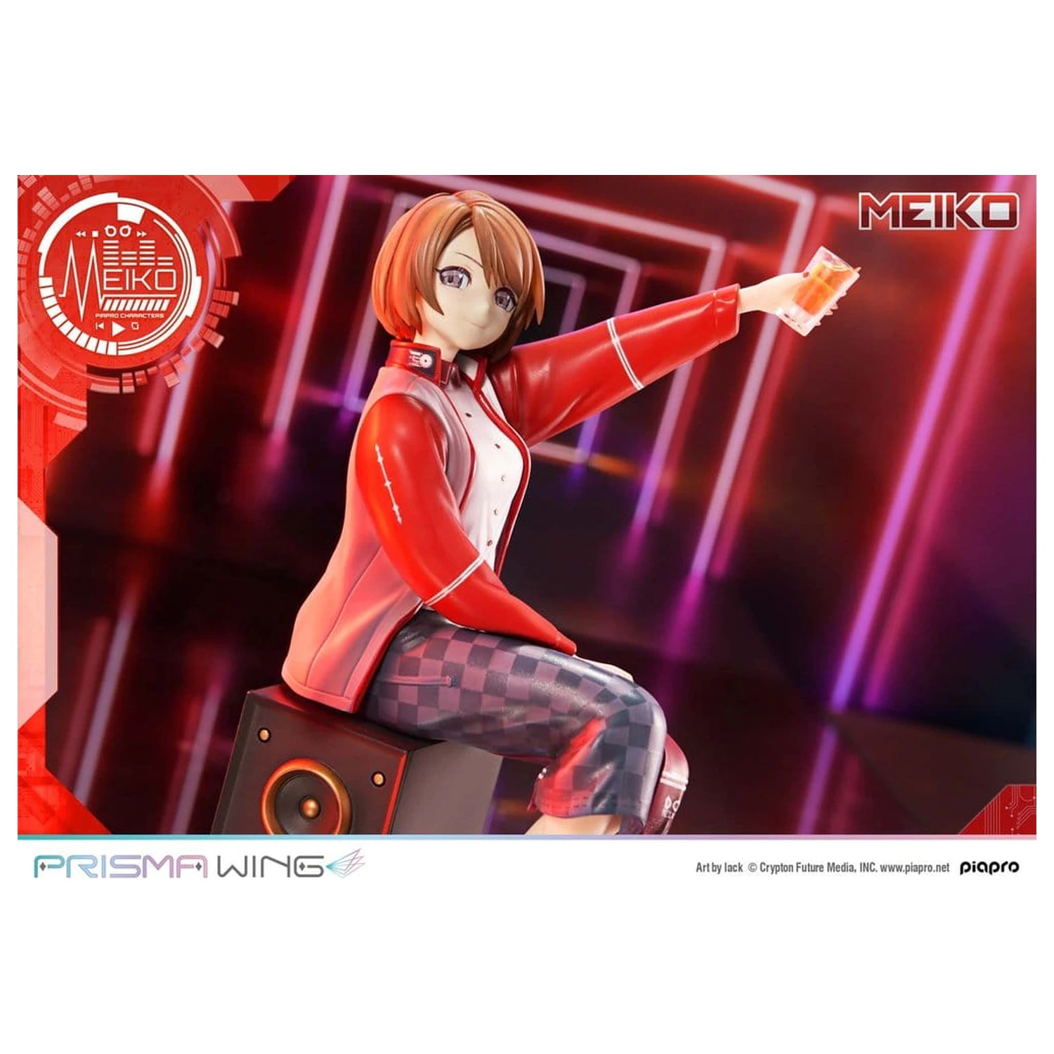 Piapro Characters Prisma Wing Statue im Maßstab 1/7 Meiko Illustration by lack 21 cm Produktfoto