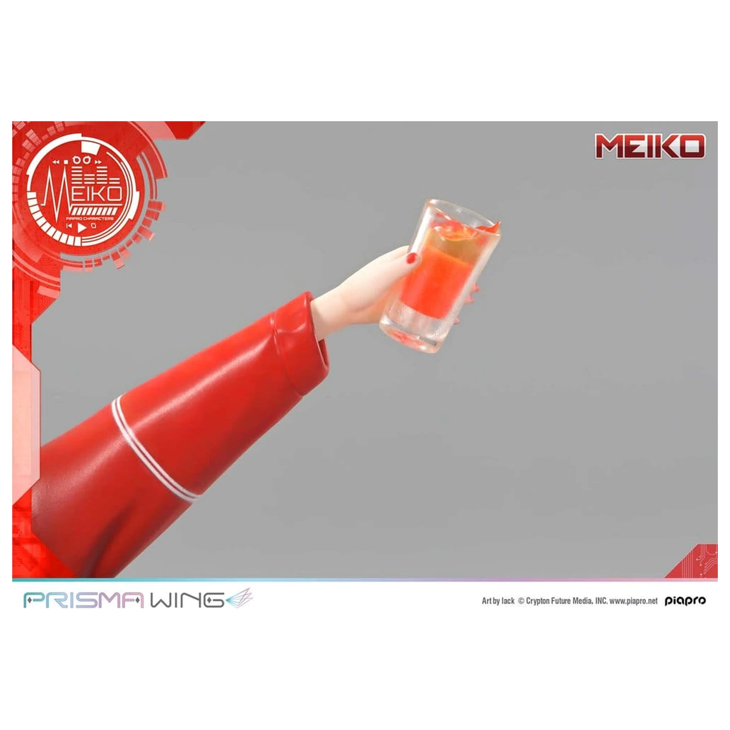 Piapro Characters Prisma Wing Statue im Maßstab 1/7 Meiko Illustration by lack 21 cm Produktfoto