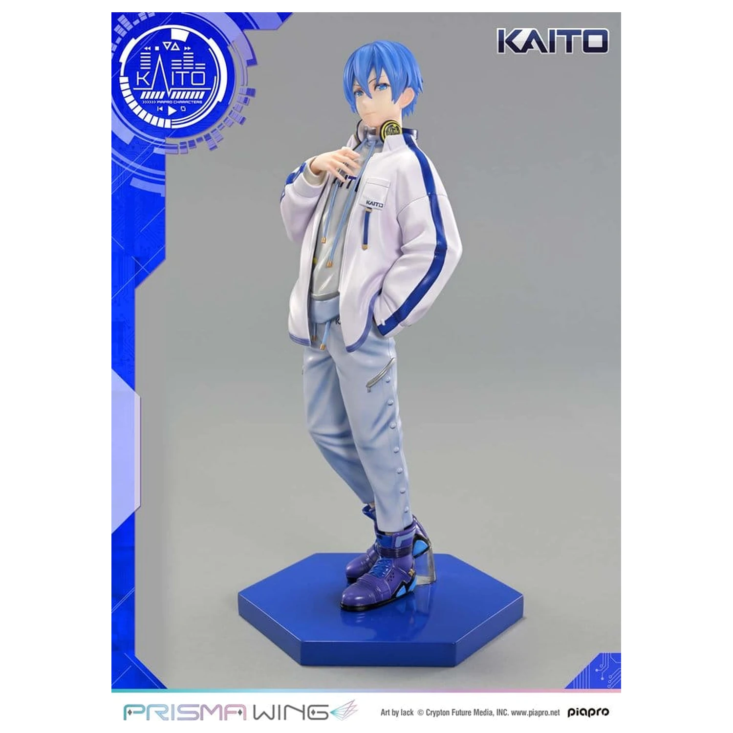 Piapro Characters Prisma Wing Figur 1/7 KAITO "Art by lack" 24 cm Produktfoto