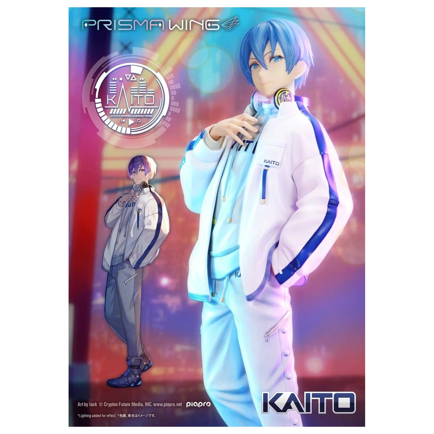 Piapro Characters Prisma Wing Figur 1/7 KAITO "Art by lack" 24 cm Produktfoto