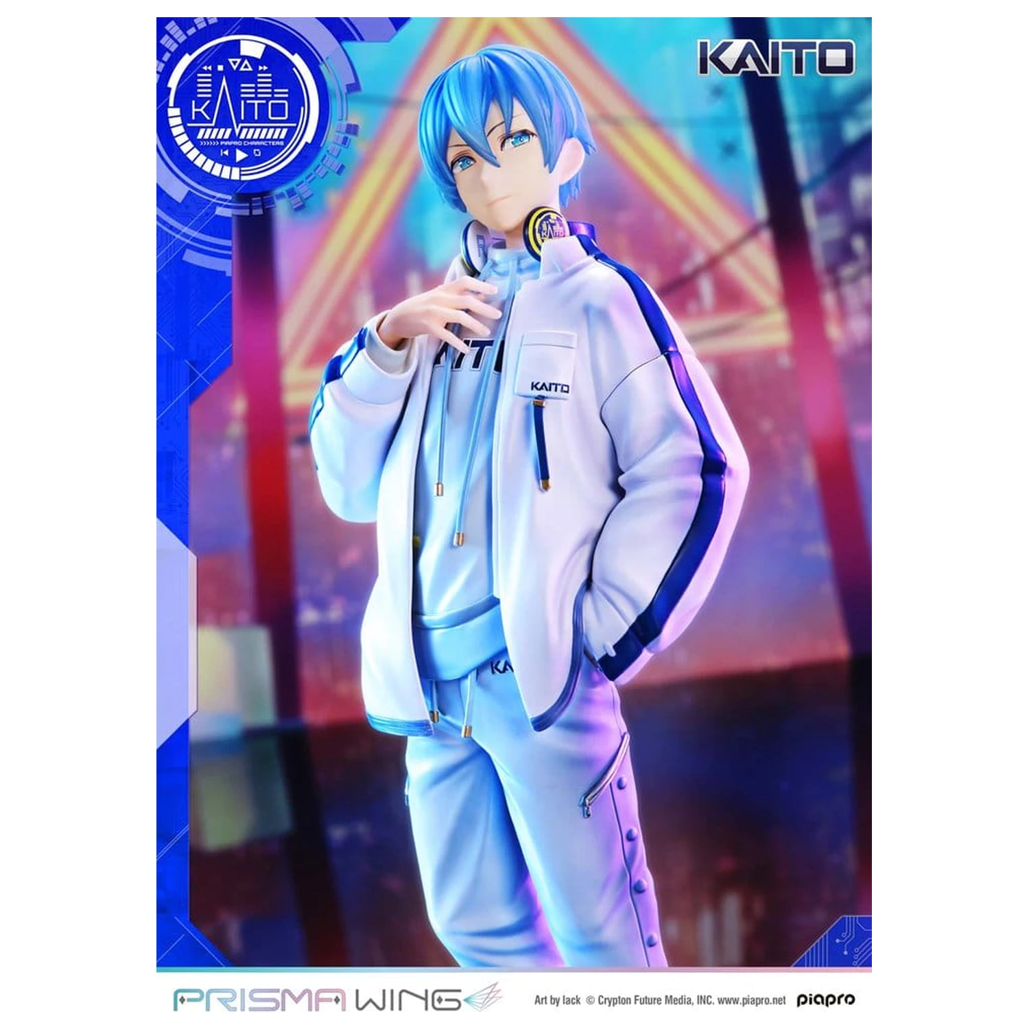 Piapro Characters Prisma Wing Figur 1/7 KAITO "Art by lack" 24 cm Produktfoto