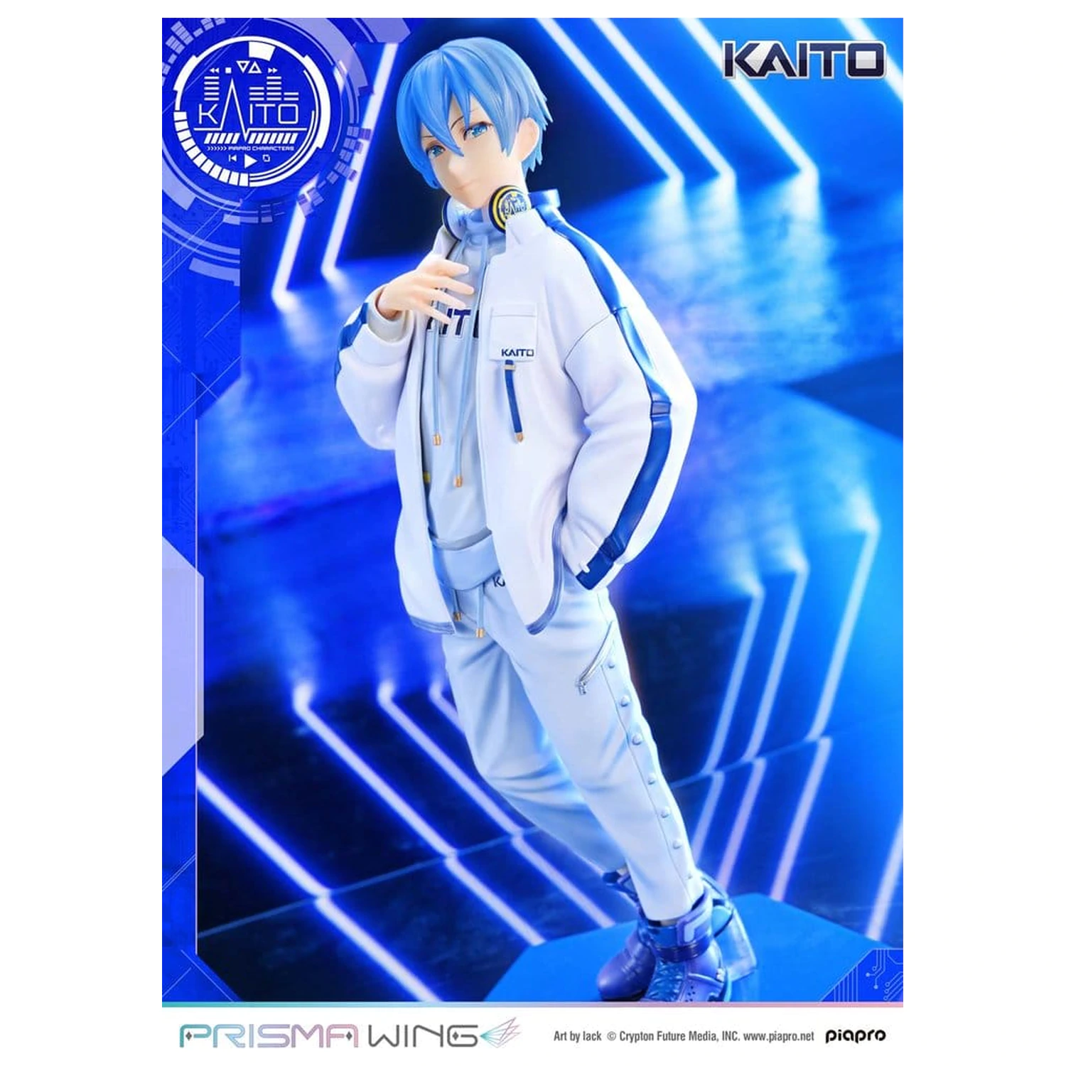 Piapro Characters Prisma Wing Figur 1/7 KAITO "Art by lack" 24 cm Produktfoto
