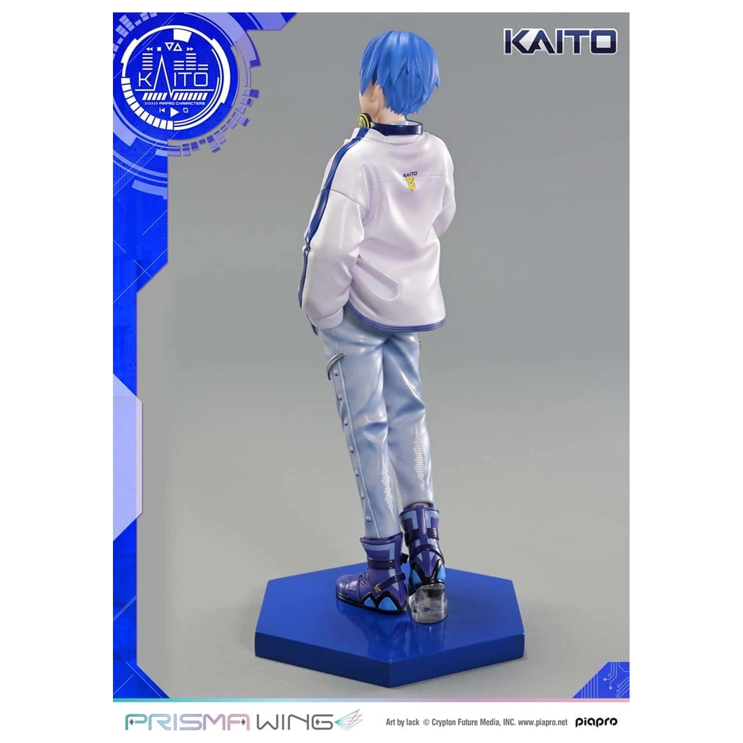 Piapro Characters Prisma Wing Figur 1/7 KAITO "Art by lack" 24 cm Produktfoto