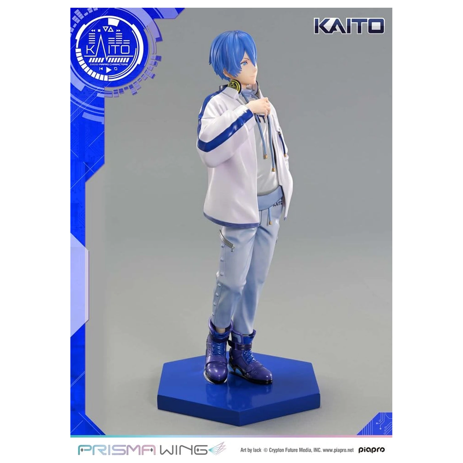 Piapro Characters Prisma Wing Figur 1/7 KAITO "Art by lack" 24 cm Produktfoto
