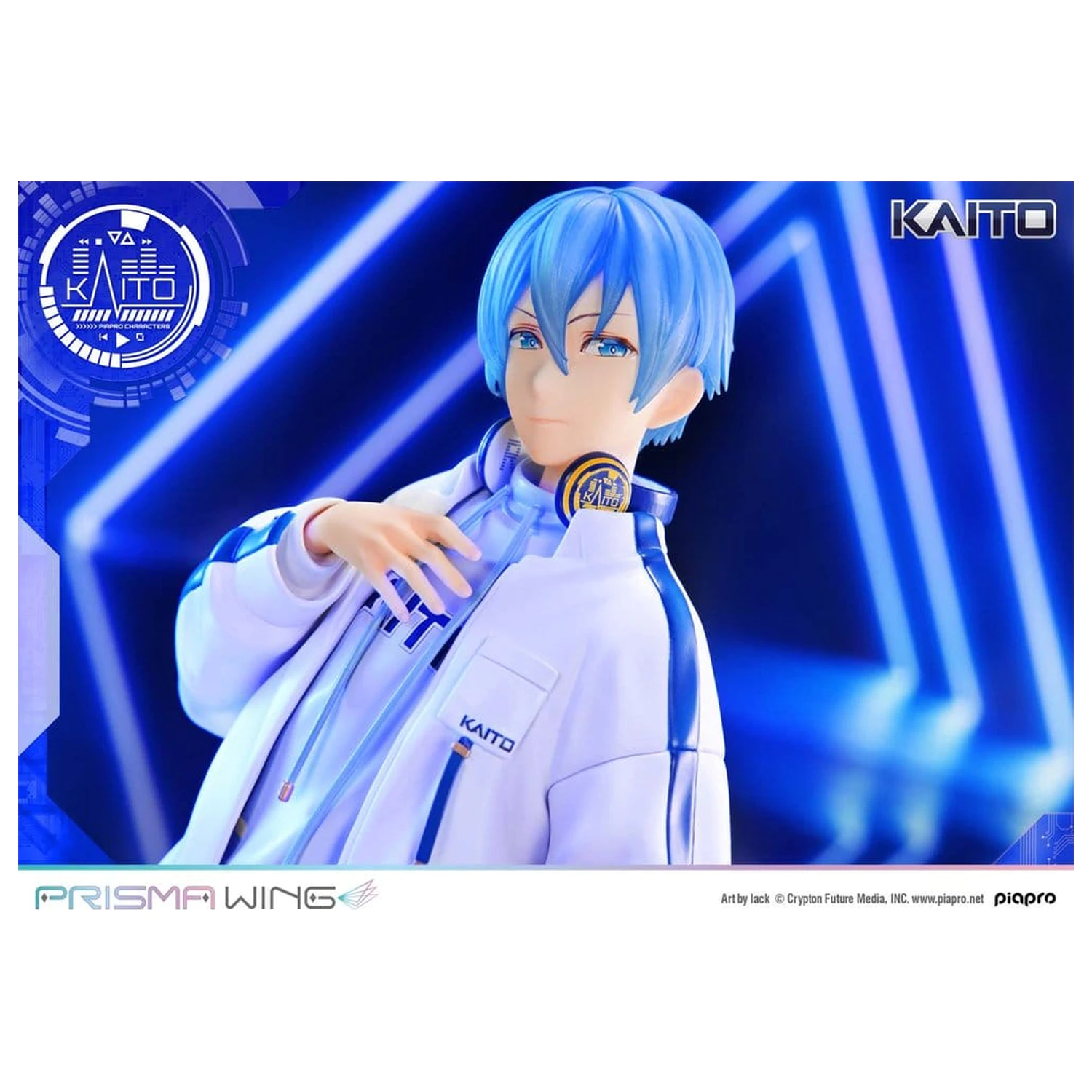 Piapro Characters Prisma Wing Figur 1/7 KAITO "Art by lack" 24 cm Produktfoto