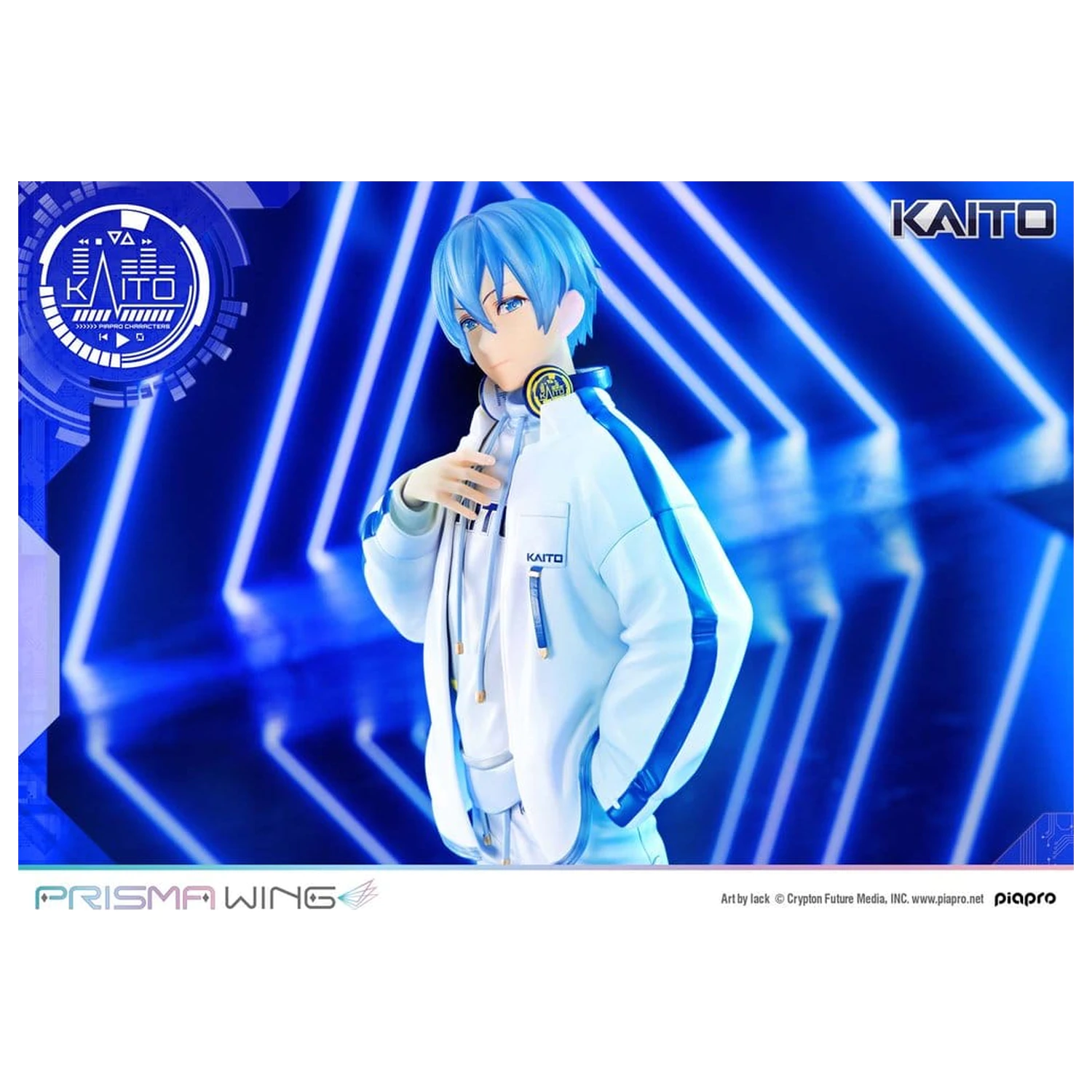 Piapro Characters Prisma Wing Figur 1/7 KAITO "Art by lack" 24 cm Produktfoto