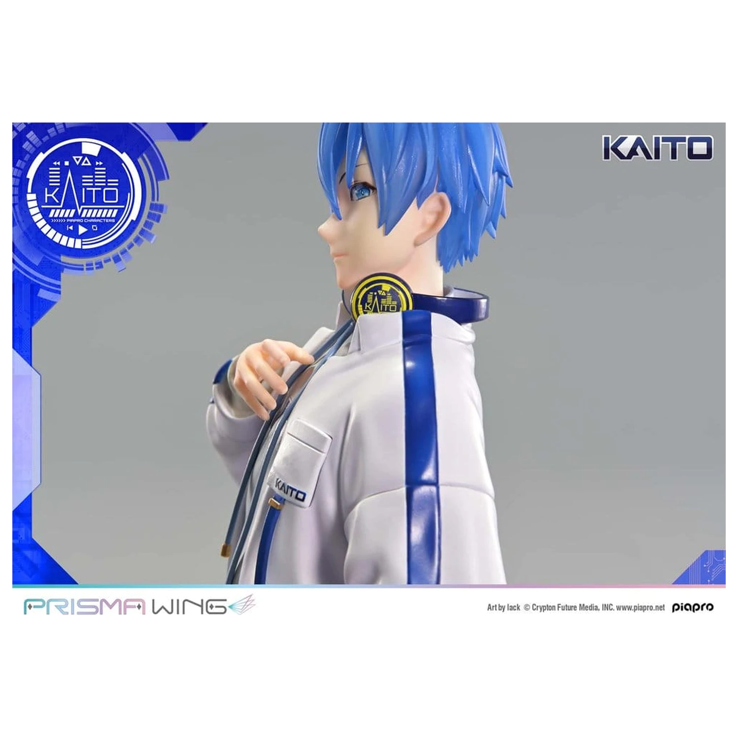 Piapro Characters Prisma Wing Figur 1/7 KAITO "Art by lack" 24 cm Produktfoto