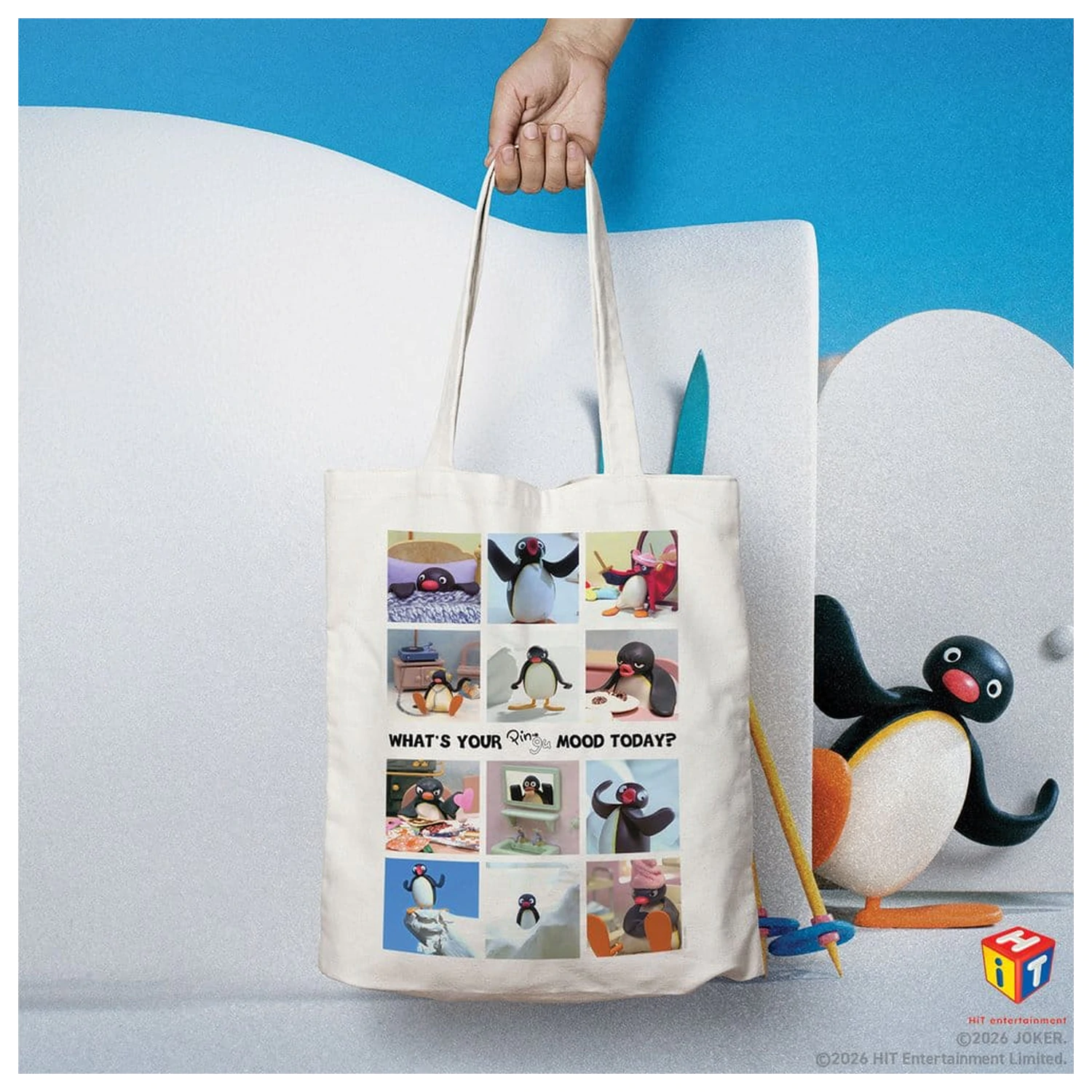 Pingu Stofftasche Moods Produktfoto