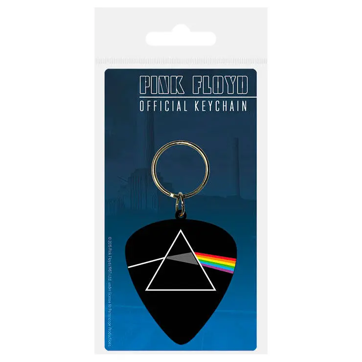 Pink Floyd Plektrum Gummi Schlüsselanhänger Produktfoto