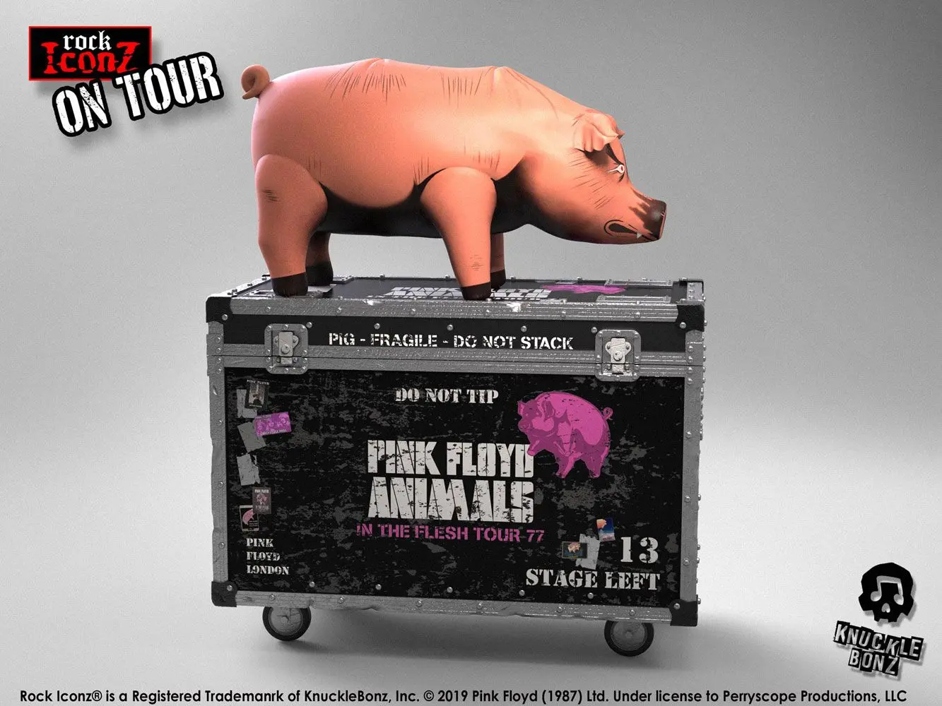 Pink Floyd Rock Ikonz On Tour Statuen Das Pig Produktfoto