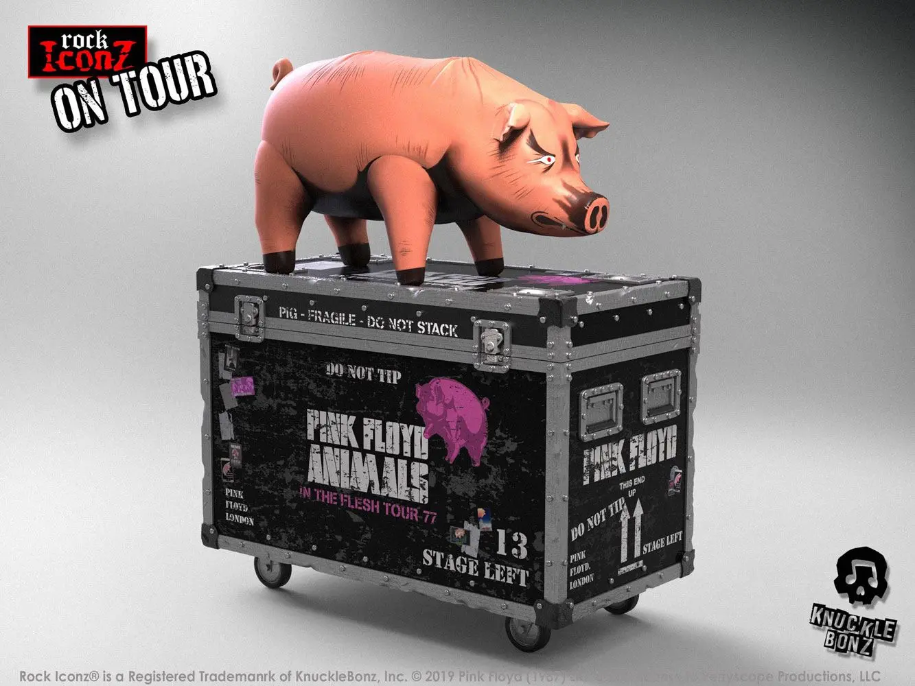 Pink Floyd Rock Ikonz On Tour Statuen Das Pig Produktfoto