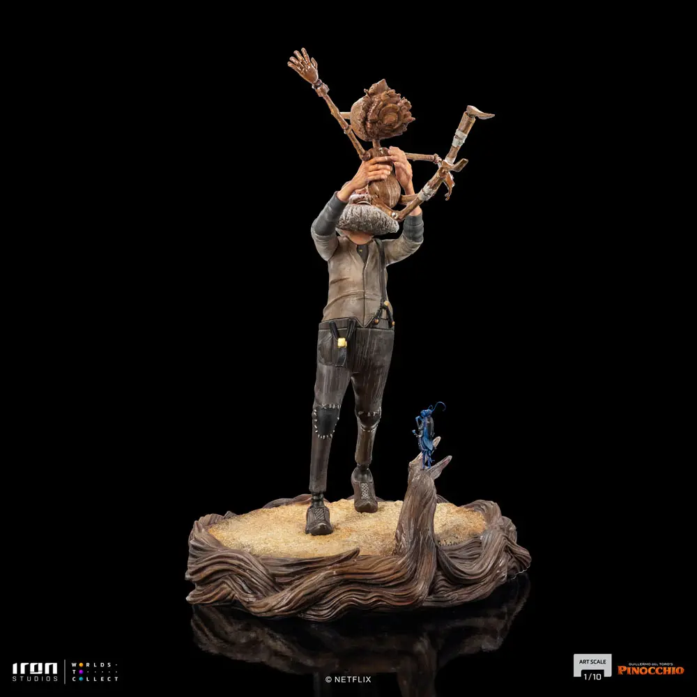 Pinocchio Art Scale Statue 1/10 Gepeto & Pinocchio 23 cm Produktfoto