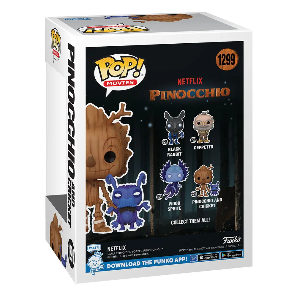 Pinocchio POP! Movies Vinyl Figur Pinocchio & Cricket 9 cm termékfotó